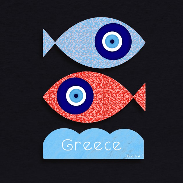 Greek evil eye by nasia9toska